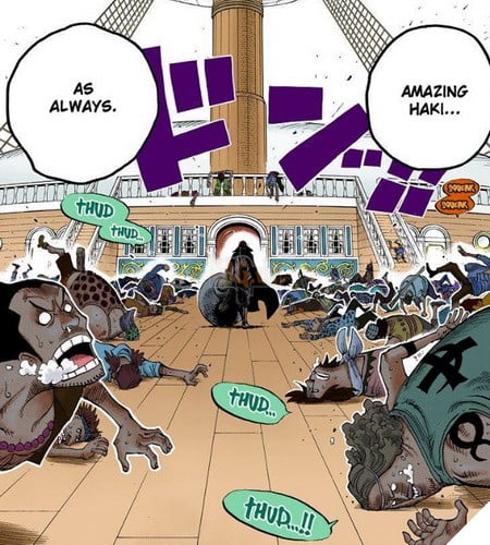 Haki Bá Vương đáng sợ của Shank