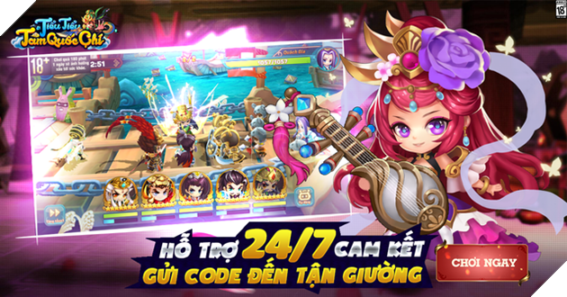 Game quẩy Tết: Tiểu Tiểu Tam Quốc Chí chính thức ra mắt, tặng 2.000 Giftcode đua top - Ảnh 1.