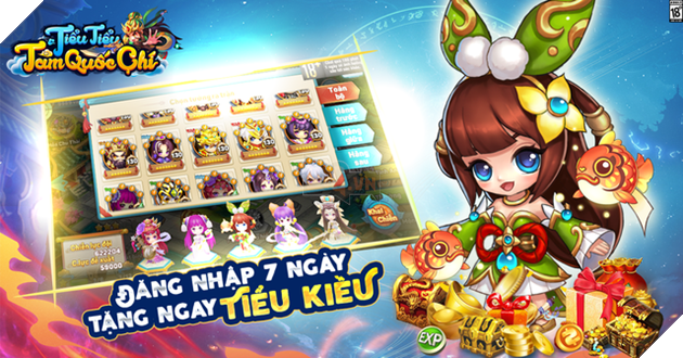 Game quẩy Tết: Tiểu Tiểu Tam Quốc Chí chính thức ra mắt, tặng 2.000 Giftcode đua top - Ảnh 2.