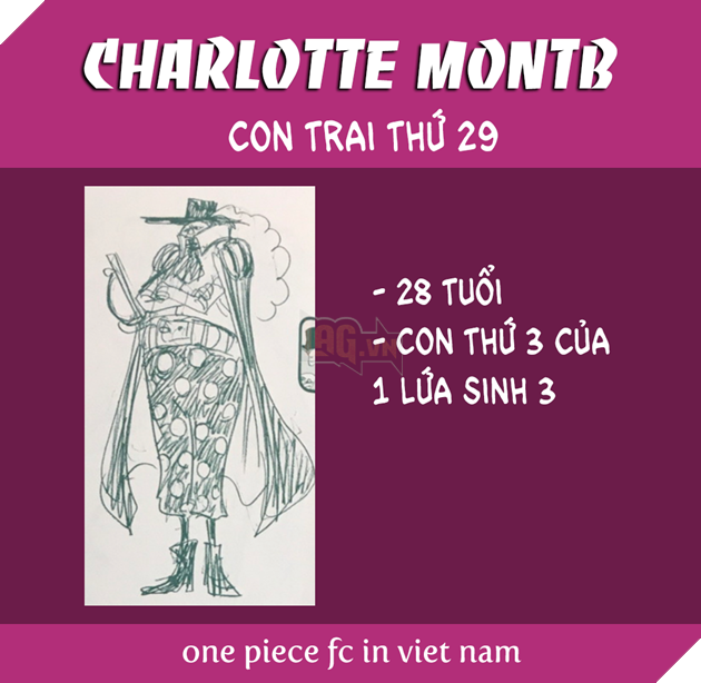 One Piece - Vua Hải Tặc - Tổng hợp 46 người con trai của Tứ Hoàng Big Mom 3