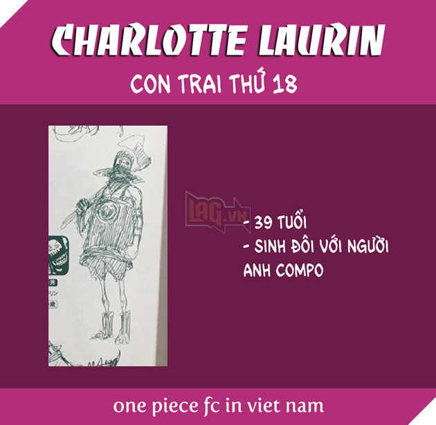 One Piece - Vua Hải Tặc - Tổng hợp 46 người con trai của Tứ Hoàng Big Mom 4