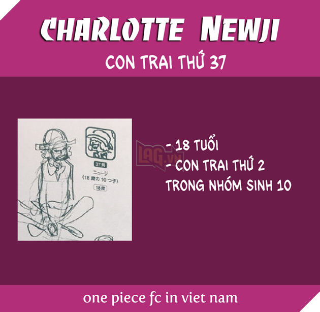 One Piece - Vua Hải Tặc - Tổng hợp 46 người con trai của Tứ Hoàng Big Mom 9