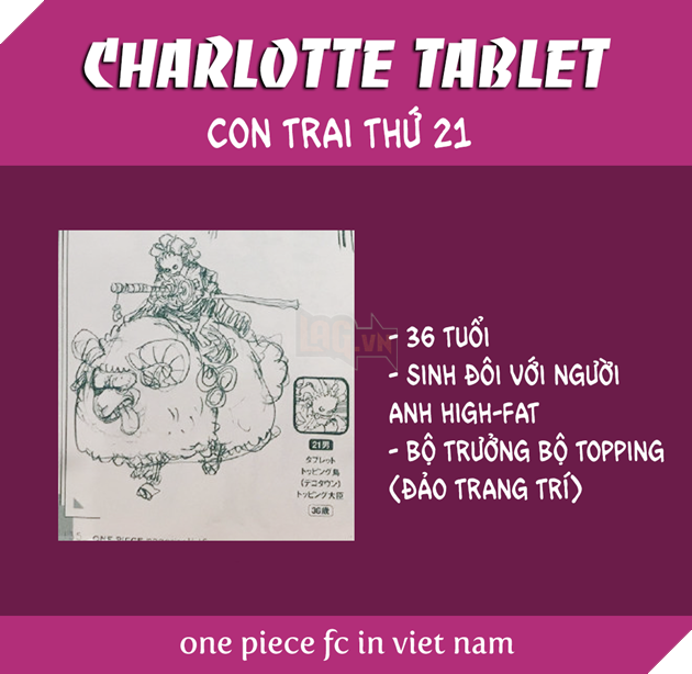 One Piece - Vua Hải Tặc - Tổng hợp 46 người con trai của Tứ Hoàng Big Mom 14