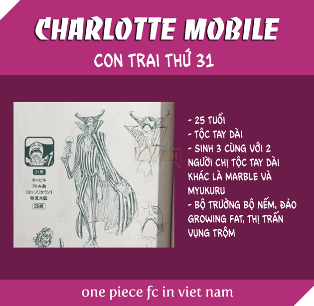 One Piece - Vua Hải Tặc - Tổng hợp 46 người con trai của Tứ Hoàng Big Mom 15