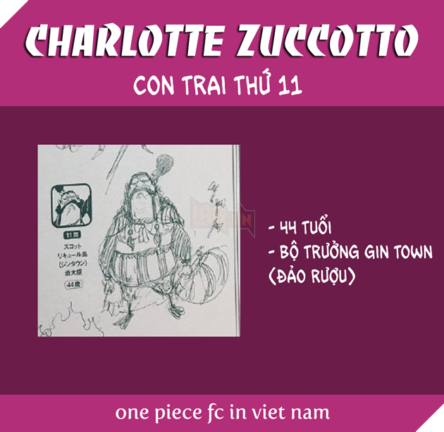 One Piece - Vua Hải Tặc - Tổng hợp 46 người con trai của Tứ Hoàng Big Mom 16