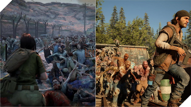 Zombie như mưa lũ trong Days Gone