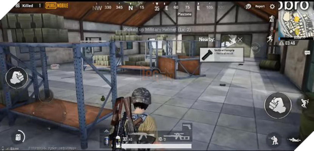 Nắm rõ địa hình, địa thế là cách để bạn phát hiện địch trong PUBG Mobile tốt hơn. Nguồn: Internet.