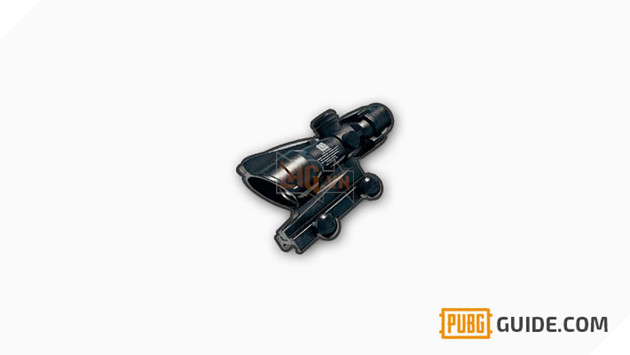 Scope 4x là một vật phẩm quan trọng trong PUBG mà bạn nên giữ trong ba lô của mình suốt. Nguồn: Internet.