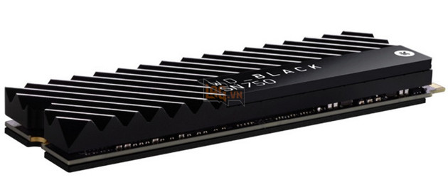 WD Black SN750 NVMe phiến tản nhiệt