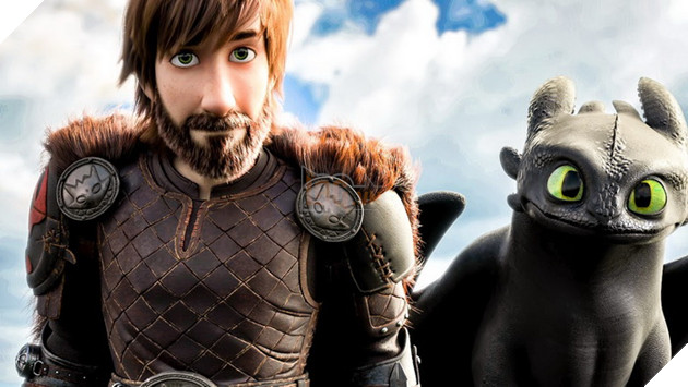 Toothless cùng Hiccup trong Bí Kíp Luyện Rồng 3 