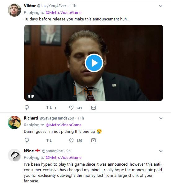 Cộng đồng game thủ đòi tẩy chay trước đòn trở mặt của Metro Exodus với Steam 3