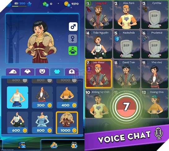 Met moi vi khong kiem duoc ai choi Ma Soi chung? Thu ngay Werewolf Voice 3 Với hỗ trợ voice chat và nhiều tính năng tùy biến hấp dẫn so với bộ bài Ma Sói gốc