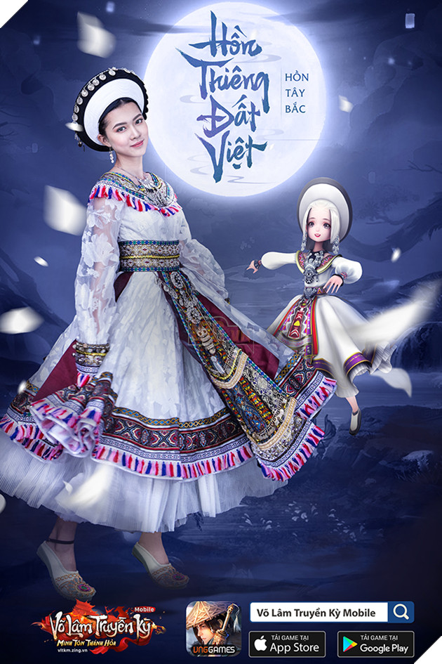 Mỹ nữ Võ Lâm Truyền Kỳ Mobile hóa thân Hồn Thiêng Đất Việt 3