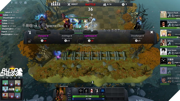 đội hình troll mix Dota Auto Chess