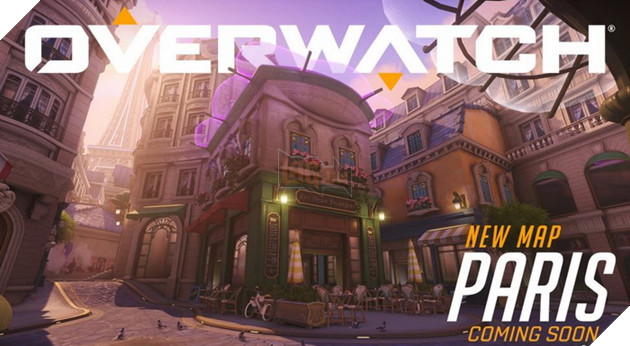 Overwatch hé lộ bản đồ mới nhất tại Paris - Thành phố tình yêu
