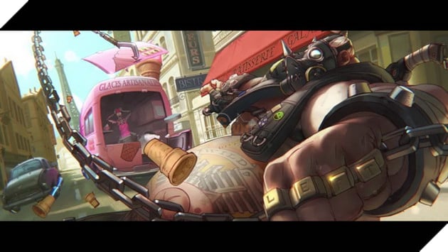 Overwatch hé lộ bản đồ mới nhất tại Paris - Thành phố tình yêu 4