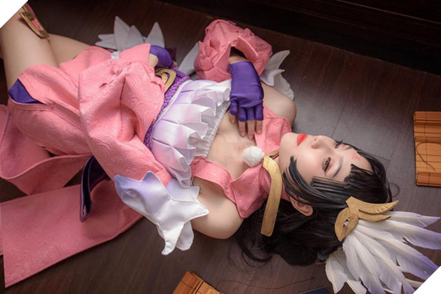 Liên Quân Mobile: Ngất ngây với bộ Cosplay Điêu Thuyền tiên nữ hồng phấn 8