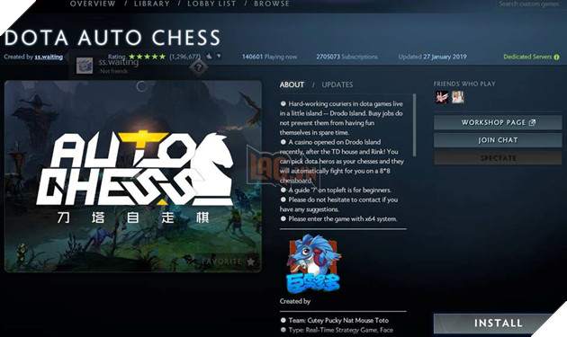 Huong dan game thu cai dat DOTA Auto Chess ngay tren Steam 3 Hướng dẫn game thủ cài đặt DOTA Auto Chess ngay trên Steam 3