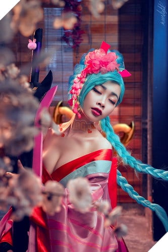 Liên Quân Mobile: Sắc Xuân thêm hồng cùng bộ Airi Hoa Anh Đào từ nữ Cosplayer Việt xuất sắc 5