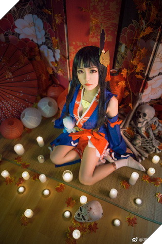 Am Duong Su: Cung ngam nhin bo cosplay ma mi me hon cua Momiji do fan thuc hien 8 Âm Dương Sư: Cùng ngắm nhìn bộ cosplay ma mị mê hồn của Momiji do fan thực hiện 8