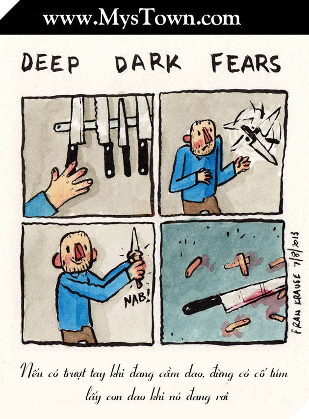 Tong hop cac mau truyen tranh rung ron ngan Deep dark fears 10 Tổng hợp các mẩu truyện tranh rùng rợn ngắn Deep dark fears 10