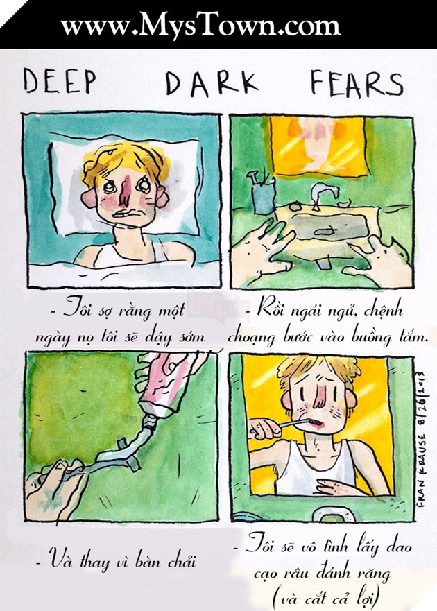 Tong hop cac mau truyen tranh rung ron ngan Deep dark fears 16 Tổng hợp các mẩu truyện tranh rùng rợn ngắn Deep dark fears 16