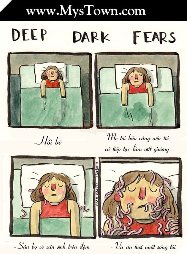 Tong hop cac mau truyen tranh rung ron ngan Deep dark fears 20 Tổng hợp các mẩu truyện tranh rùng rợn ngắn Deep dark fears 20