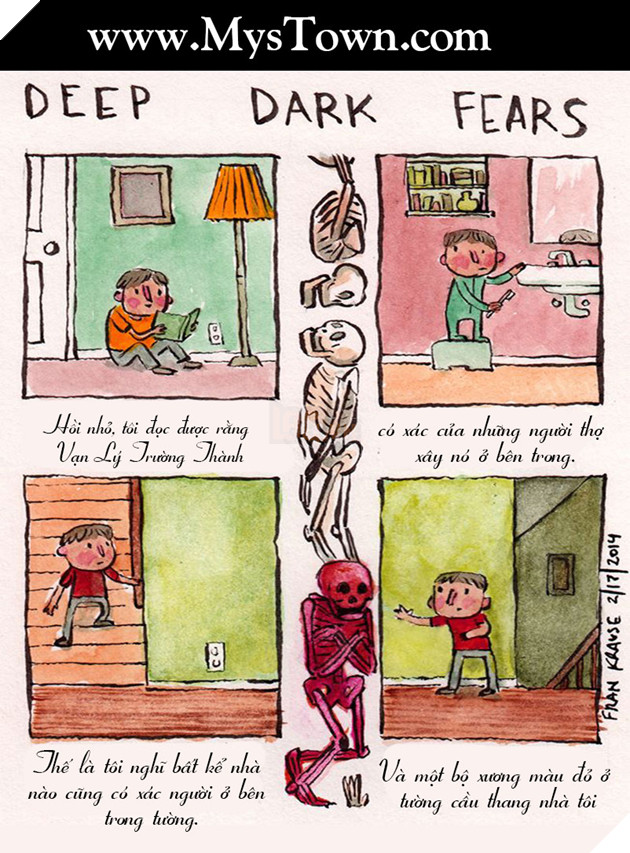 Tong hop cac mau truyen tranh rung ron ngan Deep dark fears 6 Tổng hợp các mẩu truyện tranh rùng rợn ngắn Deep dark fears 6