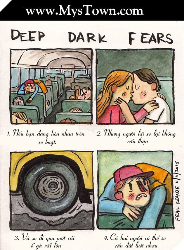Tong hop cac mau truyen tranh rung ron ngan Deep dark fears 7 Tổng hợp các mẩu truyện tranh rùng rợn ngắn Deep dark fears 7