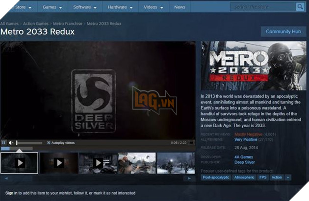 Mot nha phat trien Metro cho rang game tiep theo se khong len PC 2 Một nhà phát triển Metro cho rằng game tiếp theo sẽ không lên PC 2