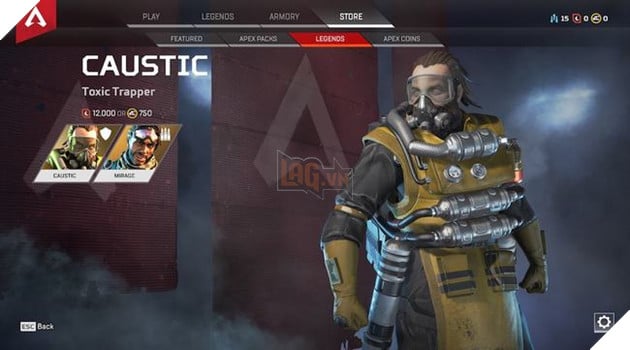 Apex Legends: Huong dan lay Token Huyen Thoai 2 Apex Legends: Hướng dẫn lấy Token Huyền Thoại 2