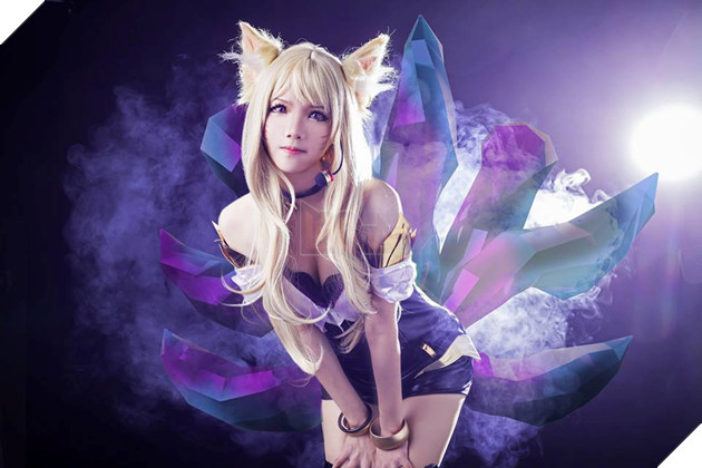 Bộ Cosplay Ahri KDA với thần thái bảo đảm choáng ngợp game thủ 8