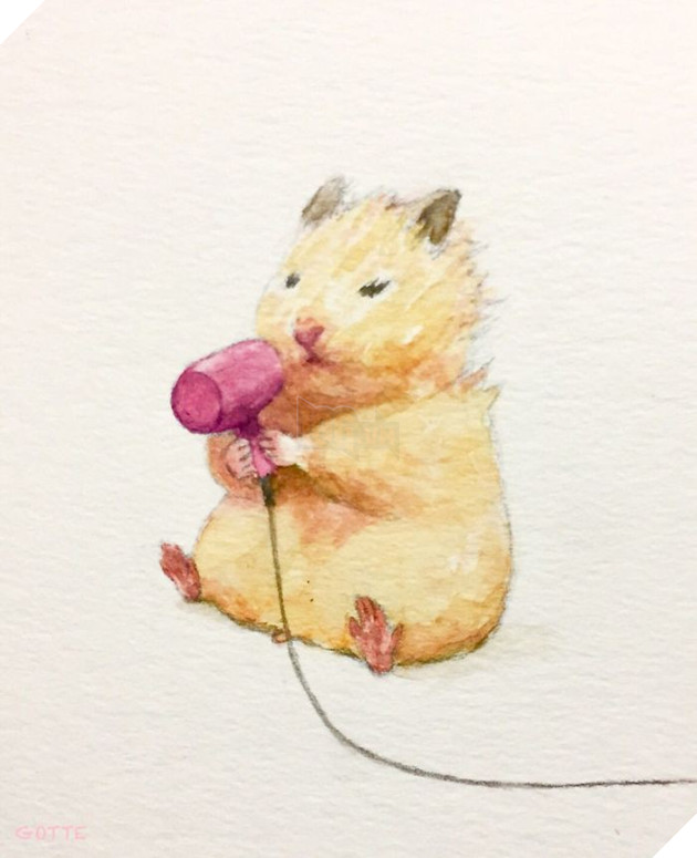 Đáng yêu vô đối: Cùng ngắm nhìn cuộc đời bé chuột lang qua nét vẽ của họa sĩ Nhật Bản - Ảnh 2.