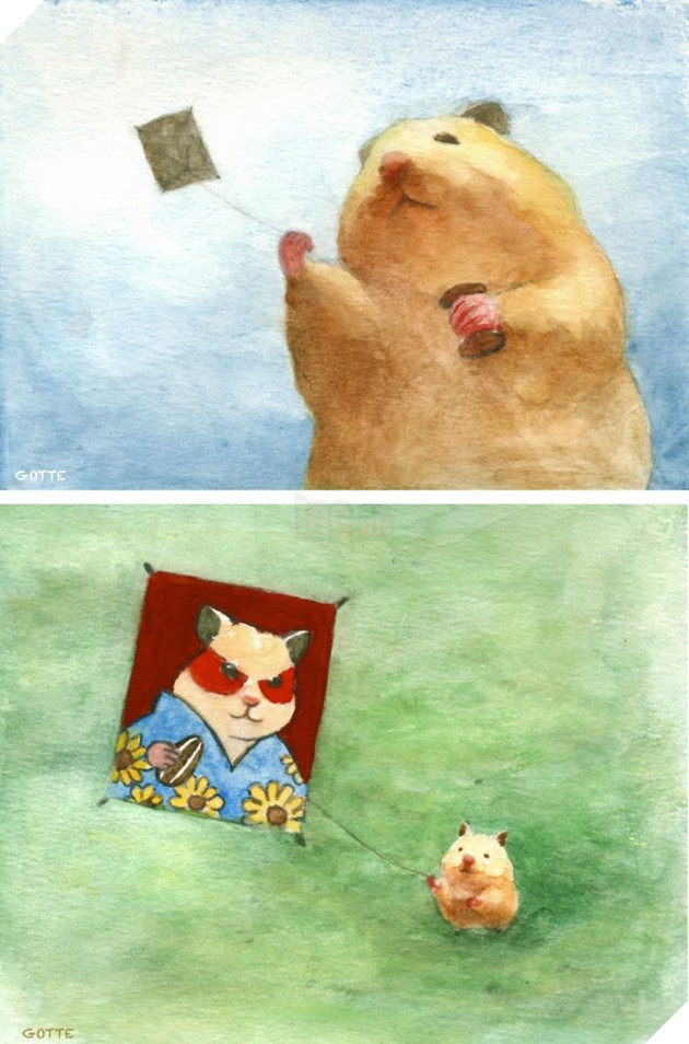 Đáng yêu vô đối: Cùng ngắm nhìn cuộc đời bé chuột lang qua nét vẽ của họa sĩ Nhật Bản - Ảnh 18.