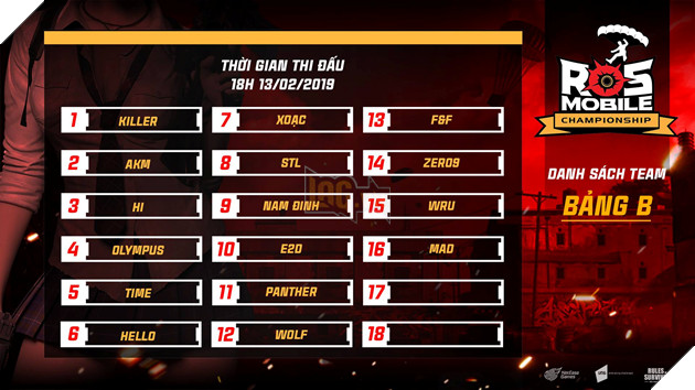 Giai dau Rules of Survival Mobile Championship 3 chinh thuc duoc khoi tranh vao 18h hom nay 12/2 3 Giải đấu Rules of Survival Mobile Championship 3 chính thức được khởi tranh vào 18h hôm nay 12/2