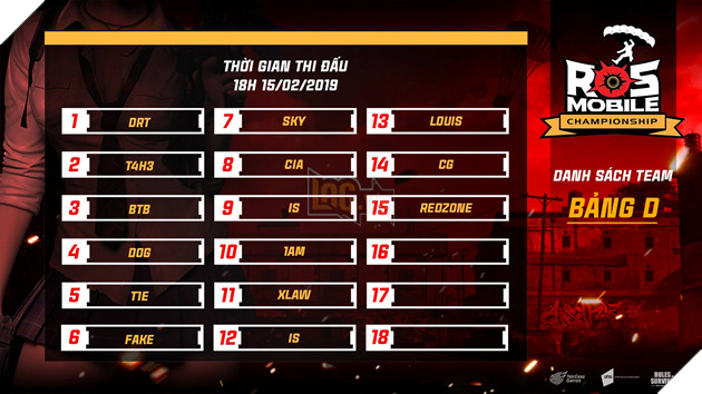 Giai dau Rules of Survival Mobile Championship 3 chinh thuc duoc khoi tranh vao 18h hom nay 12/2 5 Giải đấu Rules of Survival Mobile Championship 3 chính thức được khởi tranh vào 18h hôm nay 12/2