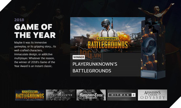 PUBG bat ngo dat giai Game of The Year tai The Steam Awards 2018 3 PUBG bất ngờ đạt giải Game of The Year tại The Steam Awards 2018 3