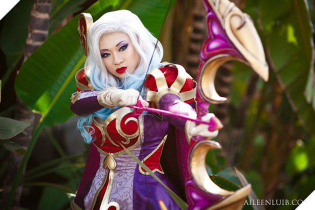 LMHT: Cùng đón một mùa Valentine cùng bộ cosplay Ashe Mũi Tên Tình Ái đẹp hút hồn 8