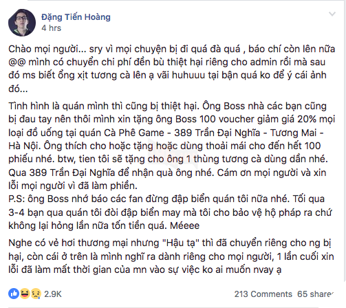 Drama bang den Ca Phe Game cua ViruSs chinh thuc khep lai mot cach vo cung hai huoc 2 Drama bảng đèn Cà Phê Game của ViruSs chính thức khép lại một cách vô cùng hài hước 2