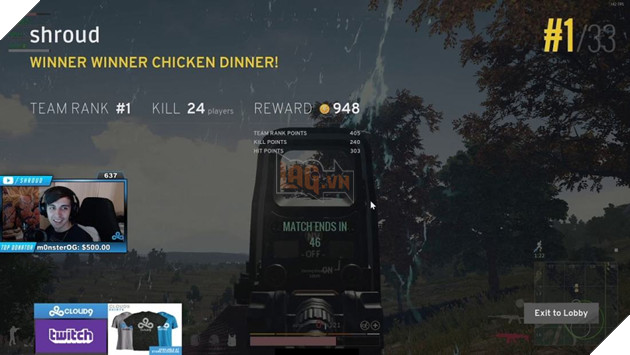 Ngoài kỹ năng cao shroud còn có một tư duy chiến thuật đại tài. Nguồn: Internet.