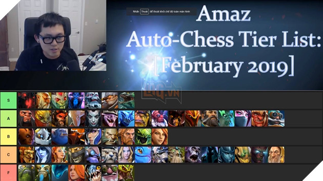 Danh sách những tướng được bình chọn là mạnh trong Dota 2 Auto Chess do cộng đồng Reddit chọn ra - Nguồn Reddit