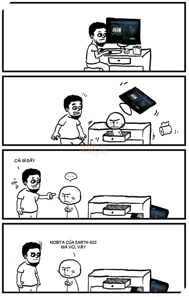 Cộng đồng Dota Auto Chess thú vị với truyện tranh Doraemon cà khịa cán bộ cực mạnh 2