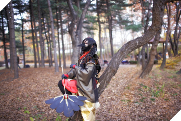 Âm Dương Sư: Chiêm ngưỡng bộ cosplay Hắc Đại Thiên Cẩu siêu đẹp đến hớp hồn 4