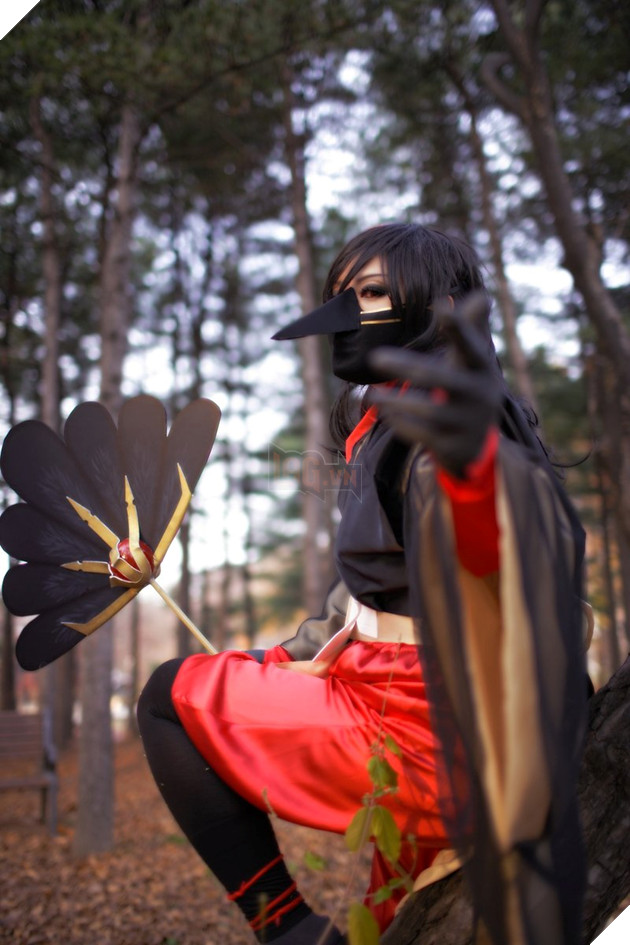 Âm Dương Sư: Chiêm ngưỡng bộ cosplay Hắc Đại Thiên Cẩu siêu đẹp đến hớp hồn 3