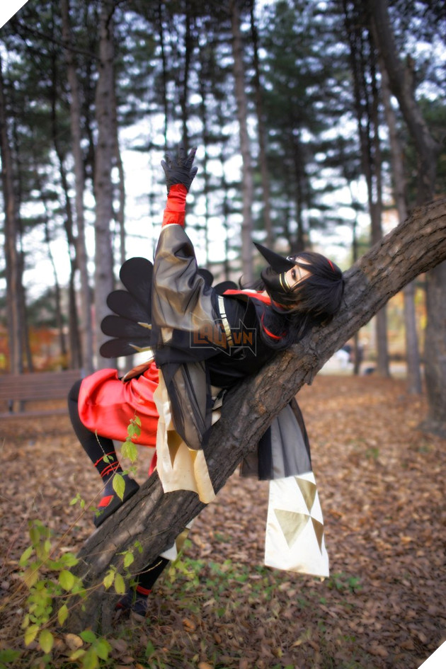 Âm Dương Sư: Chiêm ngưỡng bộ cosplay Hắc Đại Thiên Cẩu siêu đẹp đến hớp hồn 2