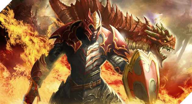 Drargon Knight có đủ đồ và có hiệu ứng của Race Dragon sẽ trở thành 1 dame dealer chính hiệu