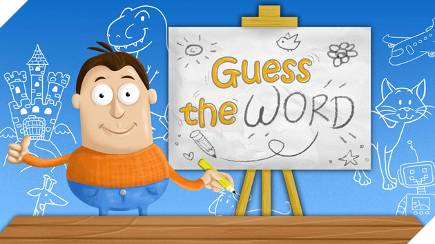 Guess The Word là một tựa game Nintendo Switch giúp trẻ học tiếng Anh qua các từ đơn giản. Nguồn: Internet.