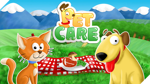 Pet Care là tựa game chăm sóc thú cưng dành cho trẻ em trên Nintendo Switch. Nguồn: Internet.