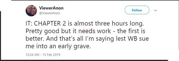 It: Chapter Two có thể kéo dài gần 3 tiếng, liệu có thánh kinh dị nào chịu được nhiệt không? - Ảnh 2.