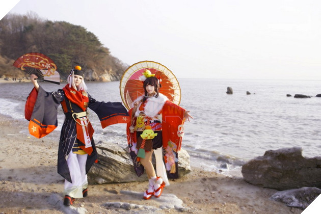 Âm Dương Sư: Cùng ngắm nhìn Cosplay Seimei và Kagura thần thái Châu Âu 6
